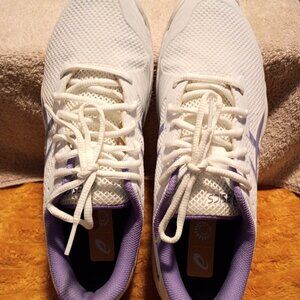 ASICS Gel-Game 9, White/ Amethyst, Women Size 9.5